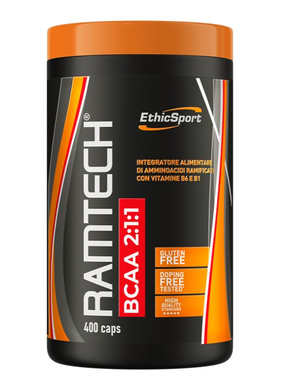 RAMTECH BCAA 2:1:1 400 Δισκία - BCAA Αμινοξέα υψηλής ποιότητας για άμεση αποκατάσταση
