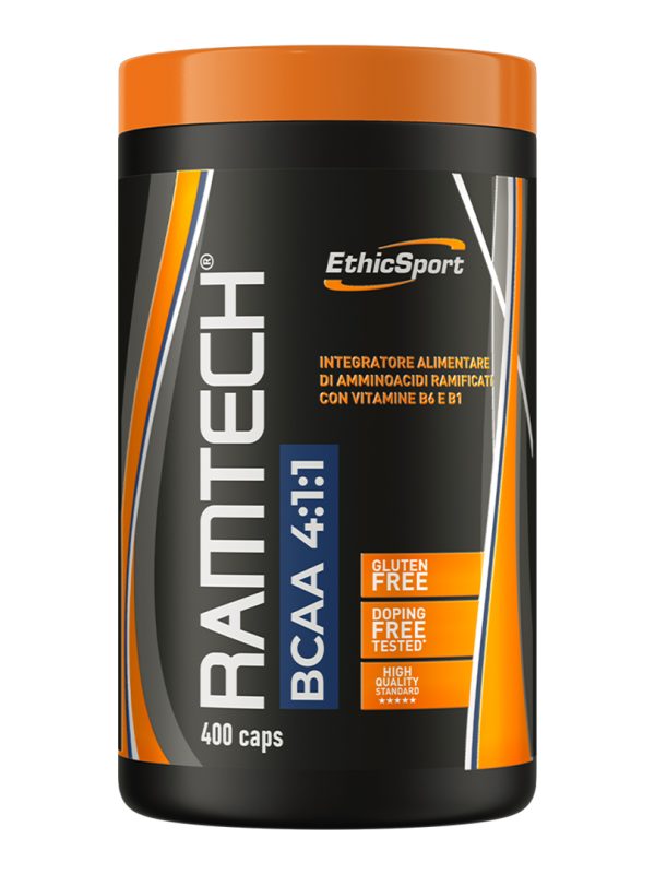 RAMTECH BCAA 4:1:1 400 Δισκία - Υψηλής Ποιότητας Αμινοξέα για Άμεση Μυϊκή Αποκατάσταση