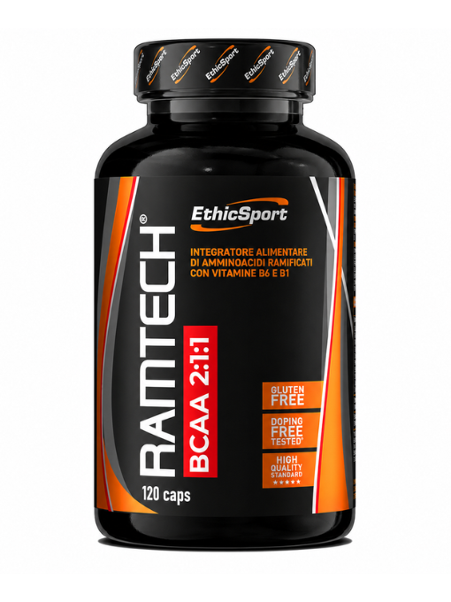 Ramtech-BCAA 120 2:1:1 120 Δισκία- BCAA Αμινοξέα υψηλής ποιότητας για άμεση αποκατάσταση